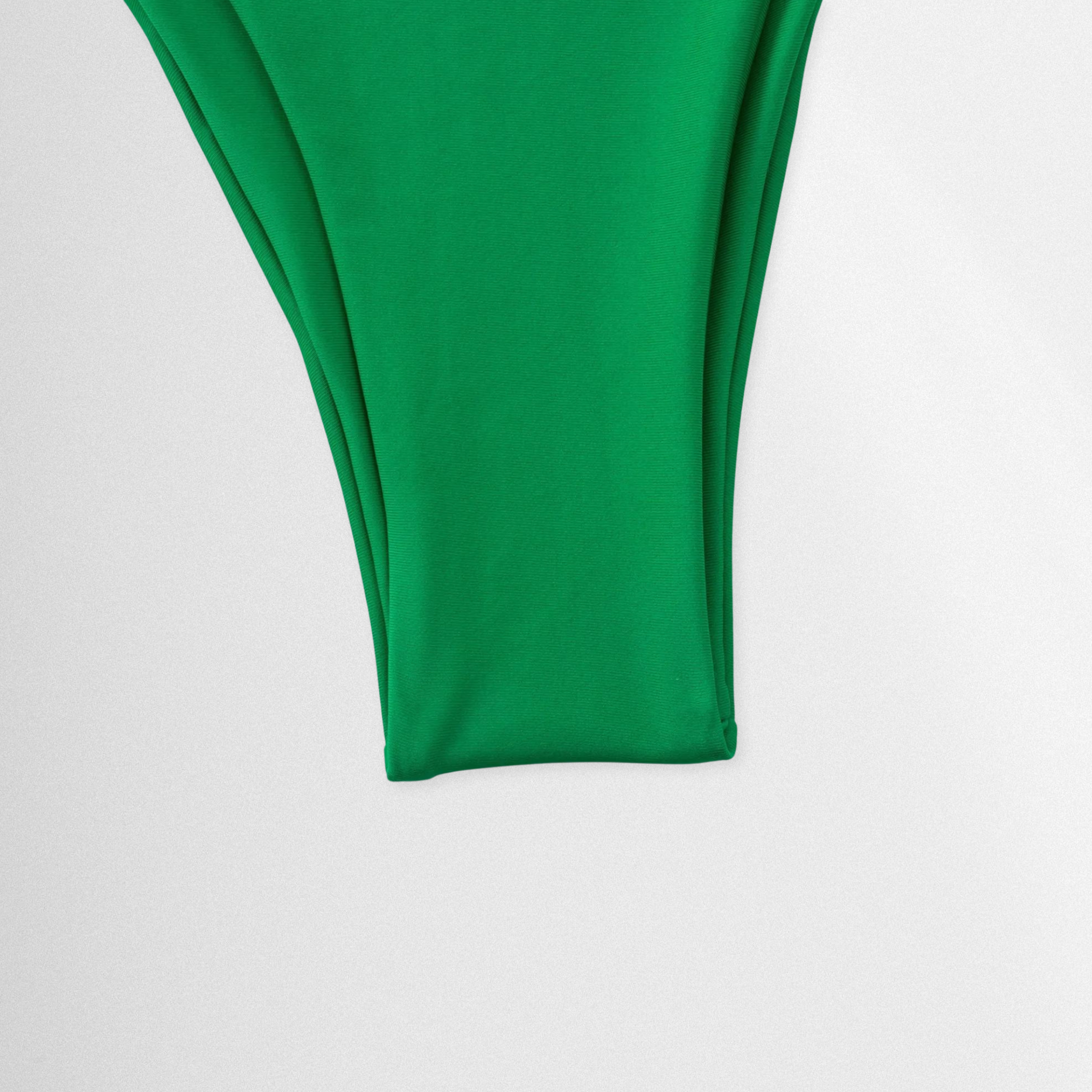Evergreen Elegance Cross Halter Bikini Set