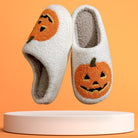 Pumpkin Plush Slippers