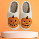 Pumpkin Plush Slippers